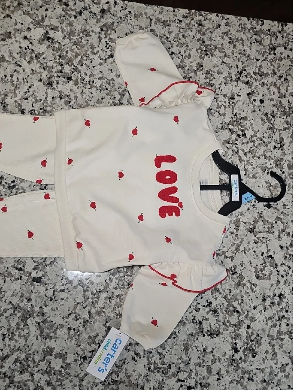 Carter's Cream and Red 